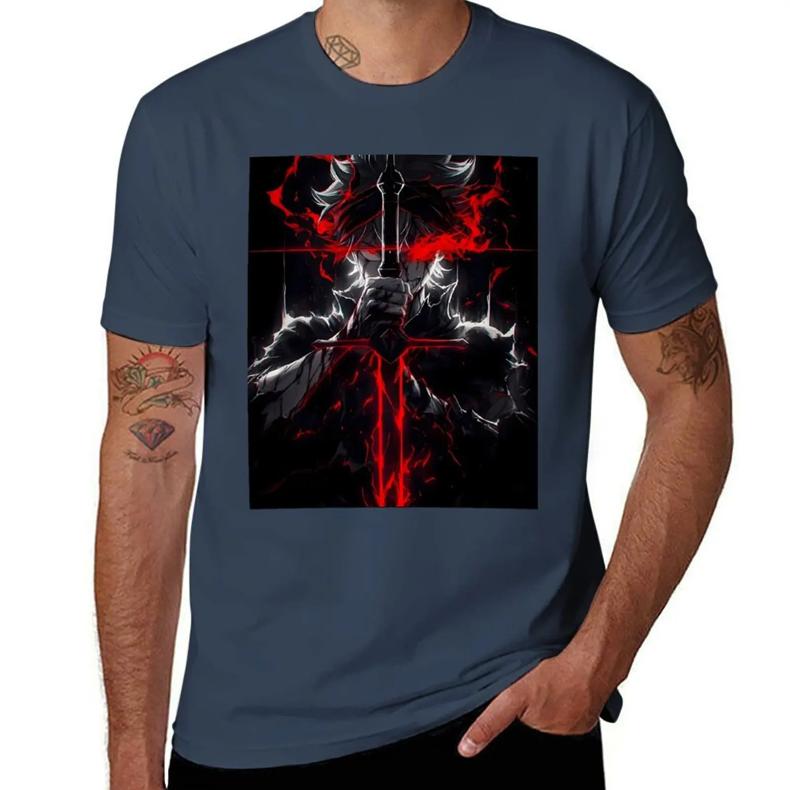 58. Anime Katsuki Bakugo T-Shirt t shirt man casual t shirts for man cotton man t shirt luxury T-Shirt