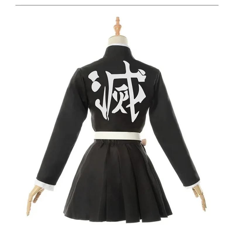 Kanroji Mitsuri Cosplay Anime Demon Slayer Costume Kimettu no Yaiba Sexy Women Girls Kimono Uniform Clothes Wig Free PVC Figure