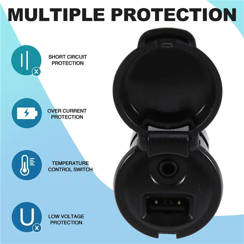 A99F-Car USB AUX Adapter Auxiliary Socket Plug For 307 407 508 3008 Citroen C3 C4L C5- Models 96647952XT 96671143XT