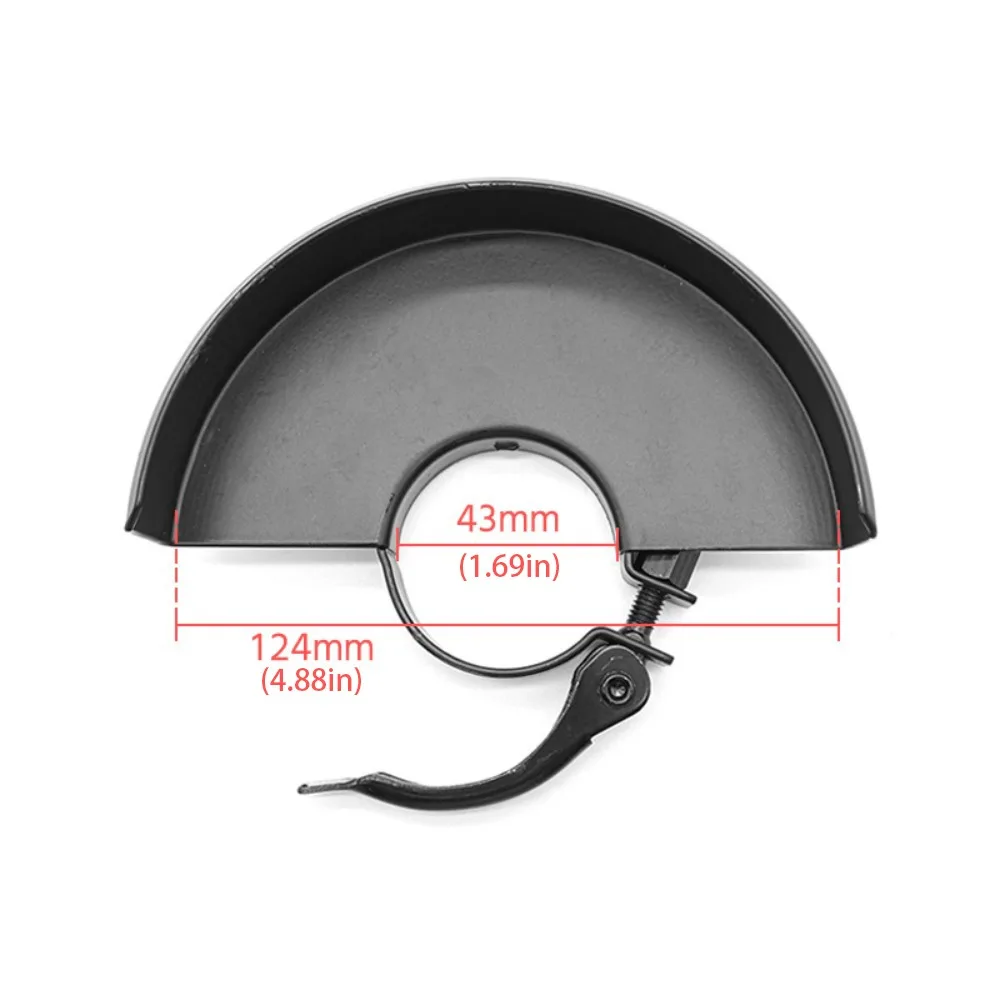 

Металлическая защитная крышка для угловой шлифовальной машины 100/115/125, пылезащитная крышка диска шлифовальной машины, черная замена