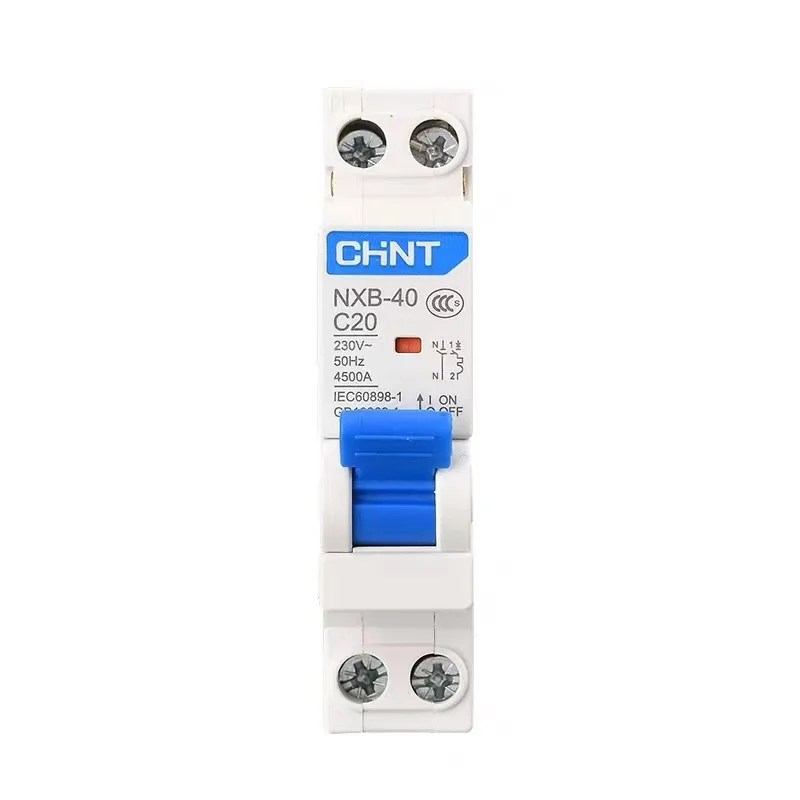 CHINT NXB-40 NXBLE-40 DPN DPNL 1P+N 6A 10A 16A 20A 25A 32A 40A 220V 230V 50HZ Miniature Circuit Breaker MCB NEW DZ267