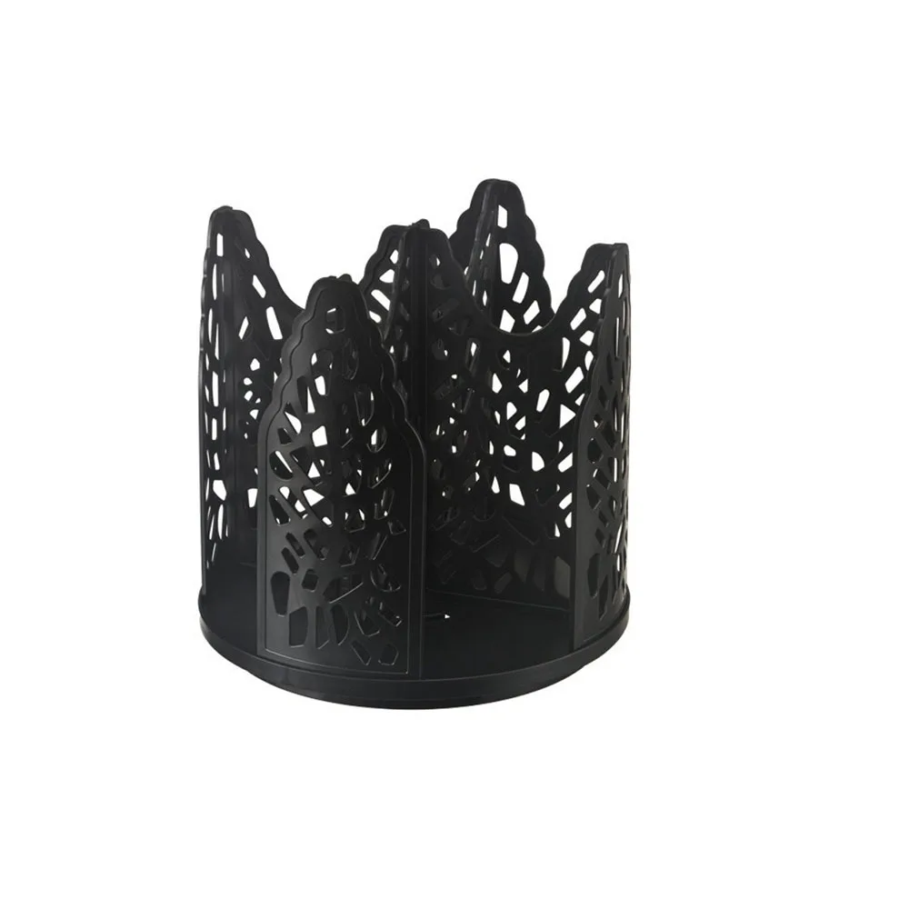 

Вращающаяся на 360 градусов подставка для хранения стаканов 4-в-1, съемный держатель для бумажных стаканов, съемный диспенсер для бумажных стаканов большой емкости для кухни