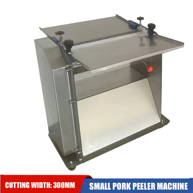 

110V 220V Automatic Pork Skin Removed Cutting Machine Small Pig Meat Skin Peeling Machine