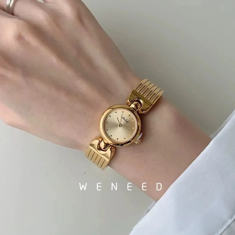 Modo Eenvoud Temperamento Kettinghorloge Voor damesmeisje Kettinghorlogeband horloge Damesaccessoires groothandel