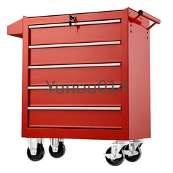 Multifunctional Metal Tool Cart, Small Trolley, Auto Repair Drawer, Hardware Repair Shop Tool Cabinet, DA25