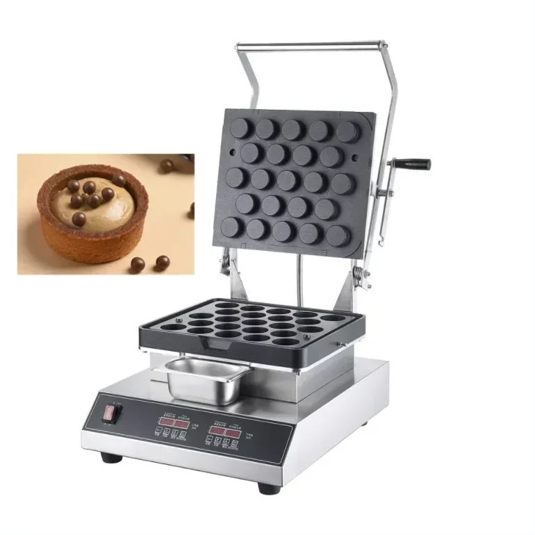 Discounted Price China Manufacturing Machines Lower Price Tart Pie Maker 23 Holes Tartlets Machine for Food & Beverage Shops