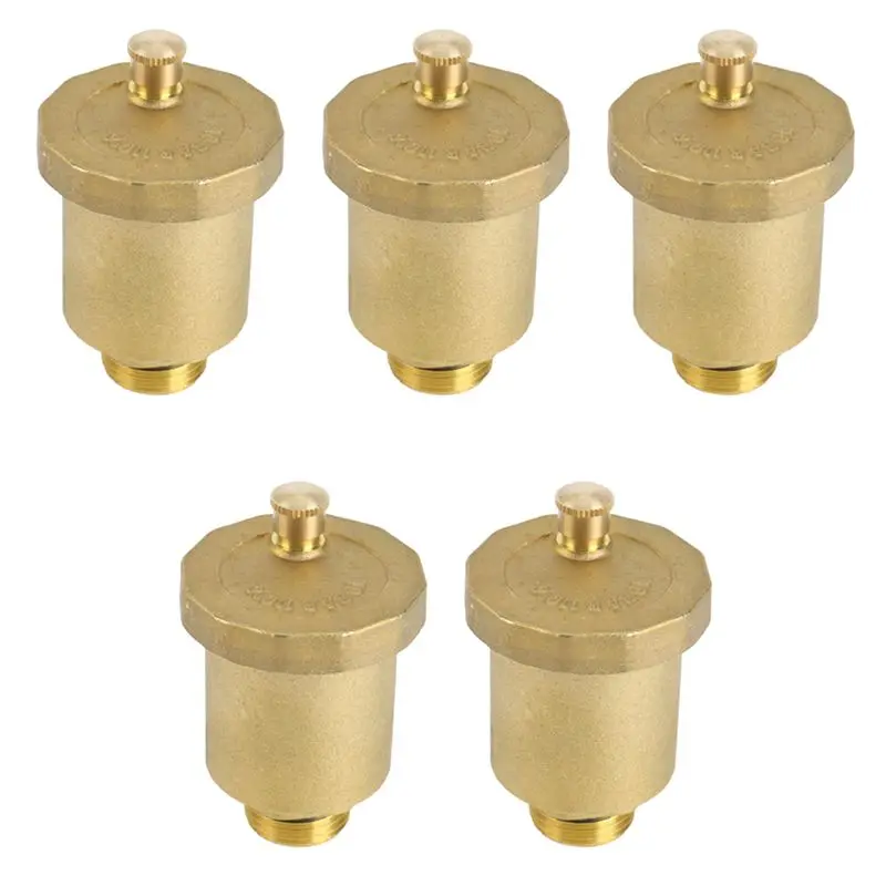 

Автоматический воздухоотводчик SEWS-5X из латуни с наружной резьбой 1/2 дюйма для солнечного водонагревателя, предохранительный клапан сброса давления, инструмент для удаления воздуха