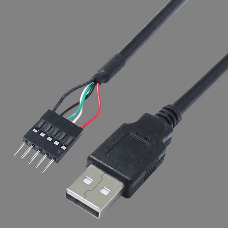 USB 2.0 A Male to 5 Pin Motherboards Header Adapter Cable Extender