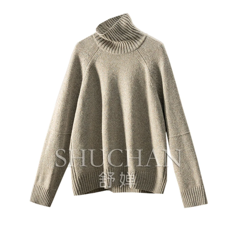 96.2% Wool Turtleneck Sweater Women Winter Clothes Women Turtleneck Pullover Sueters De Mujer  Sweater Women