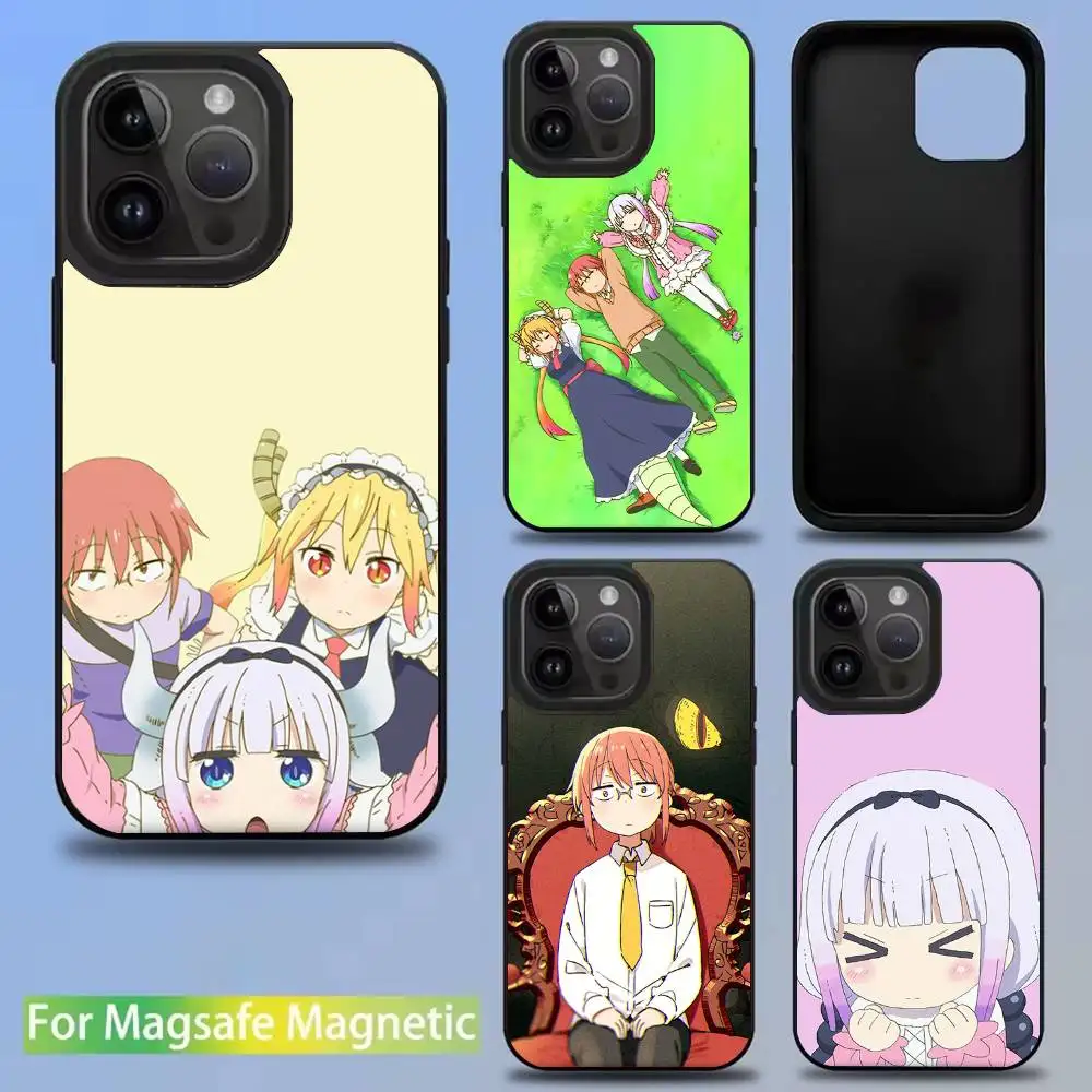 

Miss Kobayashi Dragon Maid Phone Case For iPhone 16,15,14,13,12,11,Pro,Max,Plus,Mini,SE New Magsafe Magnetic Wireless Charging