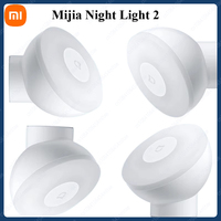 XIAOMI Mijia Night Light 2 Version Motion Sensor Adjustable Brightness Smart Human Light Sensor Night Lamp Family Bedroom