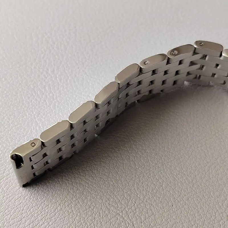 20mm 22mm stainless steel Jubilee Straight End Watch Band Strap Bracelet Fit For SEIKO TISSOT CASIO OMEGA TIMEX Universary Watch
