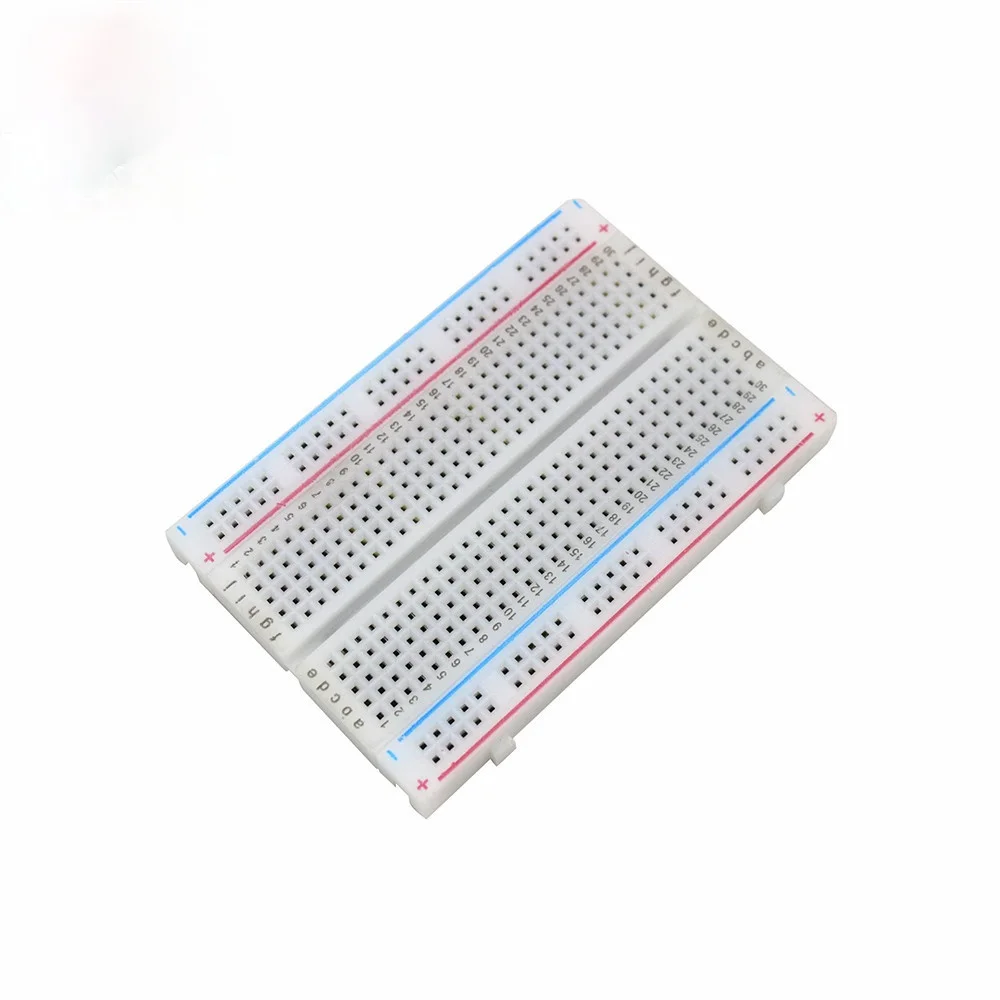 1 Pcs New 400 Tie Points Solderless PCB Breadboard Mini Universal Test Protoboard DIY Bread Board for Bus  Circuit 