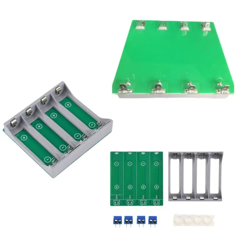 1 مجموعة 4/8-قنوات قدرة البطارية جهاز اختبار المقاومة الداخلية حامل البطارية 21700 حامل البطارية لاختبار كاشف الطاقة