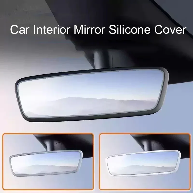 

15.6" Car Inner Mirror Protect Cover For CHANGAN NEVO Q05 2026-2026 Navigation Screen Protective Silicone Cover Auto Accessories