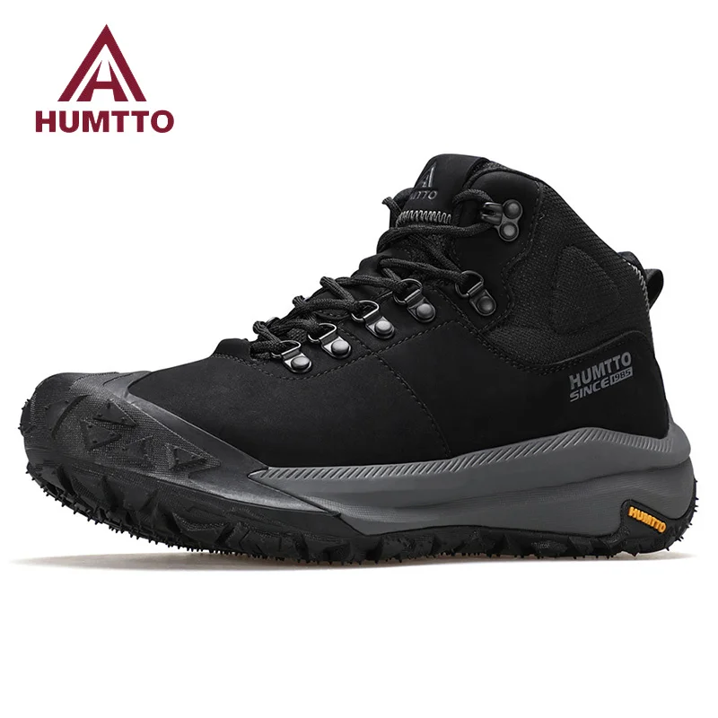 

HUMTTO Winter Men's Sports Shoes Breathable Hiking Shoes for Men Outdoor Camping Trekking Boots Non-slip Safety Sneakers Man