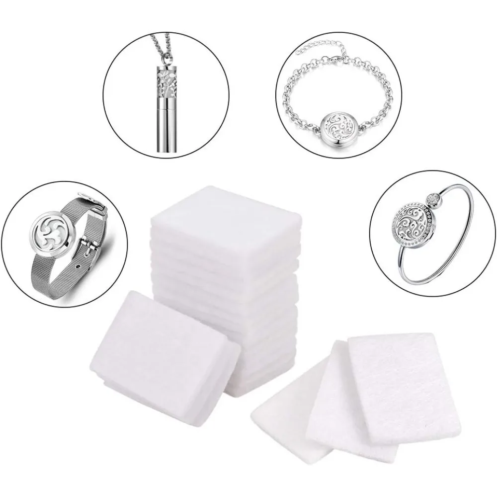Unscented Aroma Pads, 50 Pack 1.1x0.8\