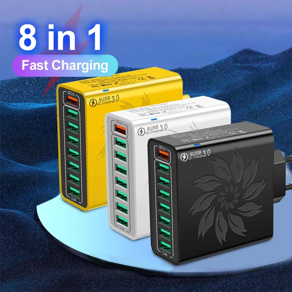 8 In 1 Usb Phone Ch…