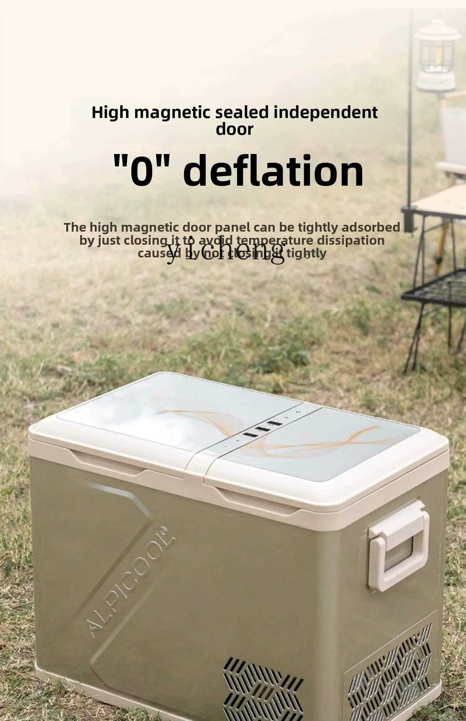 

Car and home double door compressor can heat the freezer car refrigerator hot and cold 12v24v