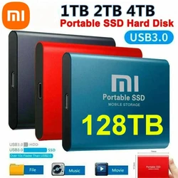 Xiaomi portátil 128TB 64TB SSD disco duro móvil externo de alta velocidad 16TB 8TB disco duro para ordenador portátil de escritorio Comp