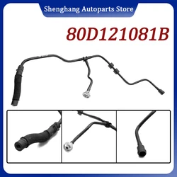 Engine Coolant Radiator Overflow Hose For Audi Q5L 2018-2025,Q5 2017-2025 2.0L 3.0L 80D121081B 80A121081DH 80A121081AS