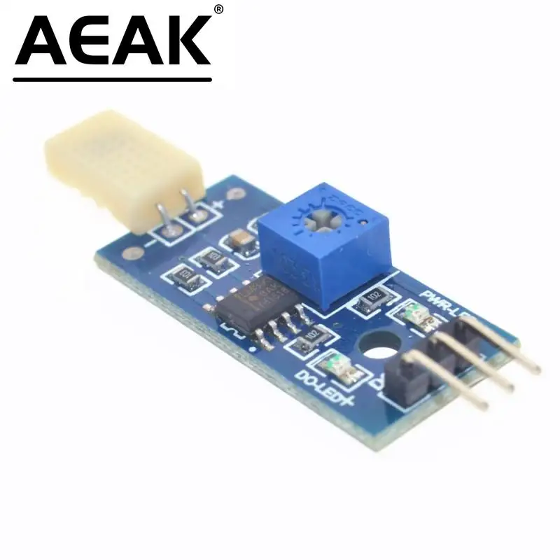 AEAK HR202 Humidity Detection Sensor Module DC 3.3V-5V LM393 Chip (3 wire system)