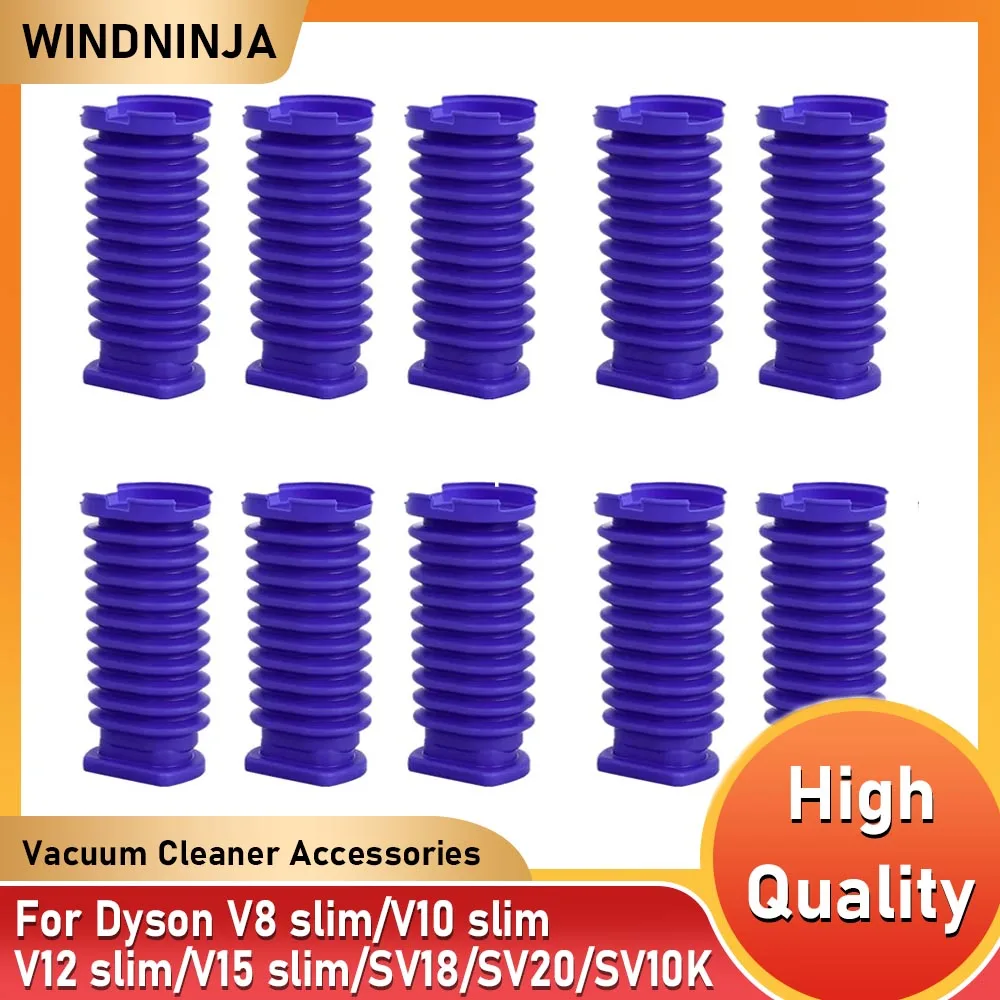 Suction Tip Blue Hose Replacement For Dyson V8 Slim/V10 Slim/V12 Slim/V15 Slim/SV18/SV20/SV10K Vacuum Cleaner Accessories