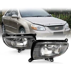 Left & Right Car Front LED Fog Lamp DRL Daytime Running Light Kit for KIA CERATO Spectra Sedan 2007 2008 2009 2010,