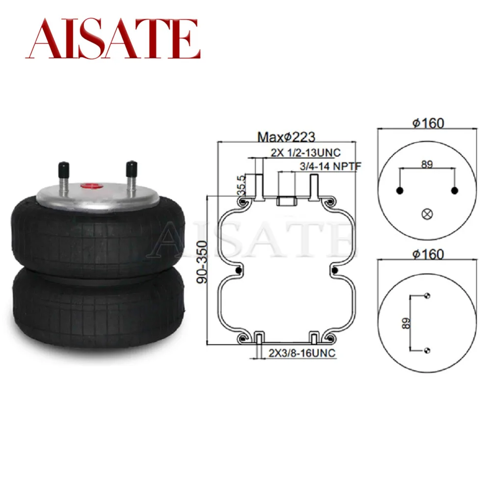 Air Suspension Spring Assembly For Firestone W01-358-6817 20F-2