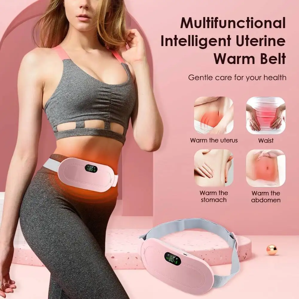 

Lady Heating Pad Warm Palace Relieve Menstrual Pain Hot Compress Massager Uterus Cold Dysmenorrhea Relieving Belt