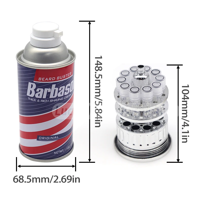 الحديقة الجوراسية الفيلم الدعامة سطح المكتب زخرفة Barbasol دينيس نيدري ديناصور DNA أنبوب جرة علبة الديكور زينة عيد الميلاد الهدايا #5