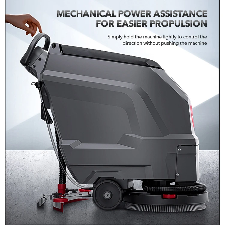 CleanHorse M20 جهاز تنظيف الأرضيات الآلي اللاسلكي الاحترافي يعمل بالبطارية الصناعية المستخدمة للتنظيف التجاري البلاستيكي الكهربائي