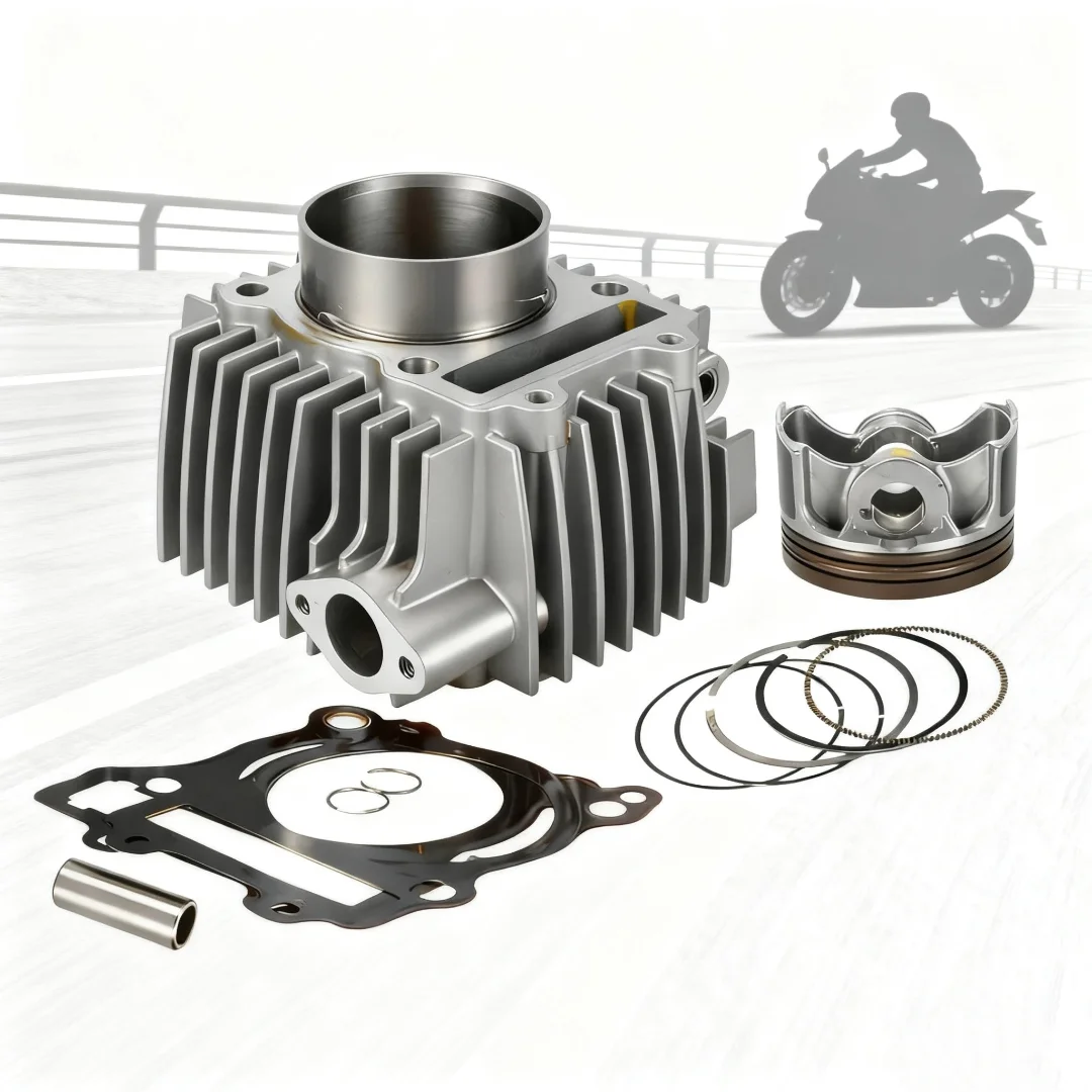 

Forging 66mm 212cc Cylinder Kit with Piston For 190CC 4Valves Engines ZongShen 190 Engine Modified to 212cc Displacement Pitbike