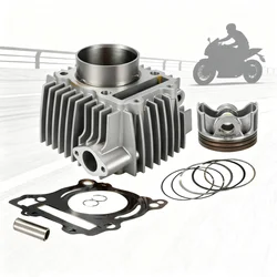 Forging 66mm 212cc Cylinder Kit with Piston For 190CC 4Valves Engines ZongShen 190 Engine Modified to 212cc Displacement Pitbike