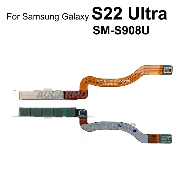 Aocarmo For Samsung Galaxy S22 Ultra S22U S908U 5G mmWave Signal Antenna Module Flex Cable Replacement Parts