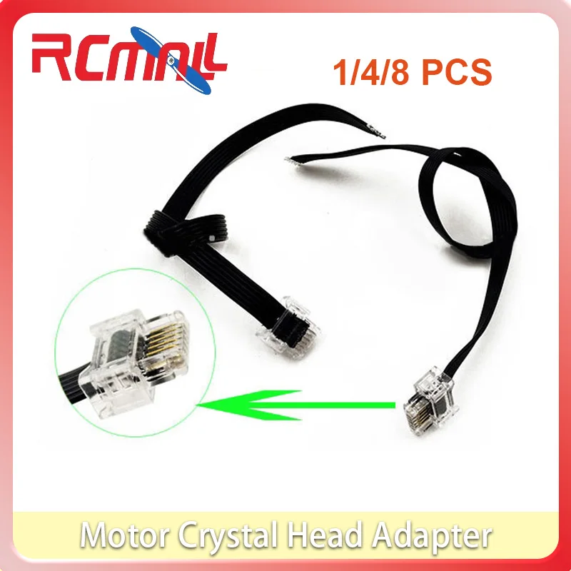 

Motor Crystal Head Adapter Cable Cable Length 25CM Sensor Repair Dedicated Wire for Wedo2.0 Building Blocks DIY PF Robot #T4
