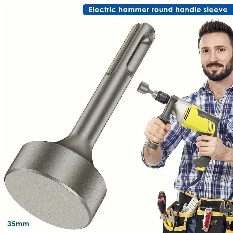

Ground Rod Driver Heavy Duty forged steel Drill Bit Driver Earth Stake Grounding Rod for Rotary Hammer Drill