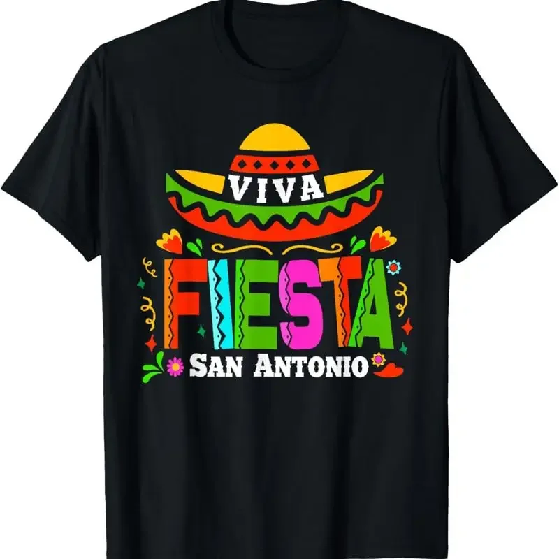 Viva Fiesta San Antonio Cinco De Mayo Sombrero Women Kids T Shirt