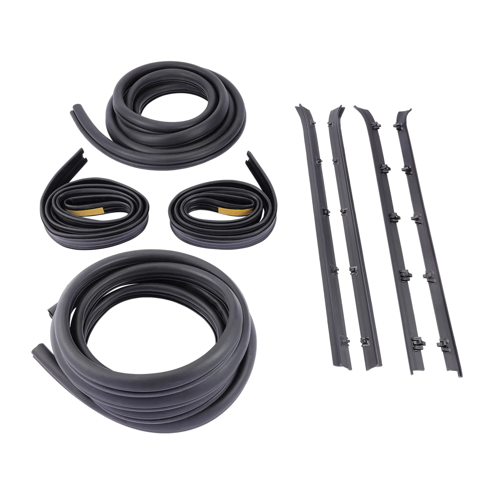 

Complete Door Window Weatherstrip Seals Set Kit for 1981 1982 1983 1984 1985 1986 1987 1988 1989 1990 1991 Chevy GMC Blazer C10