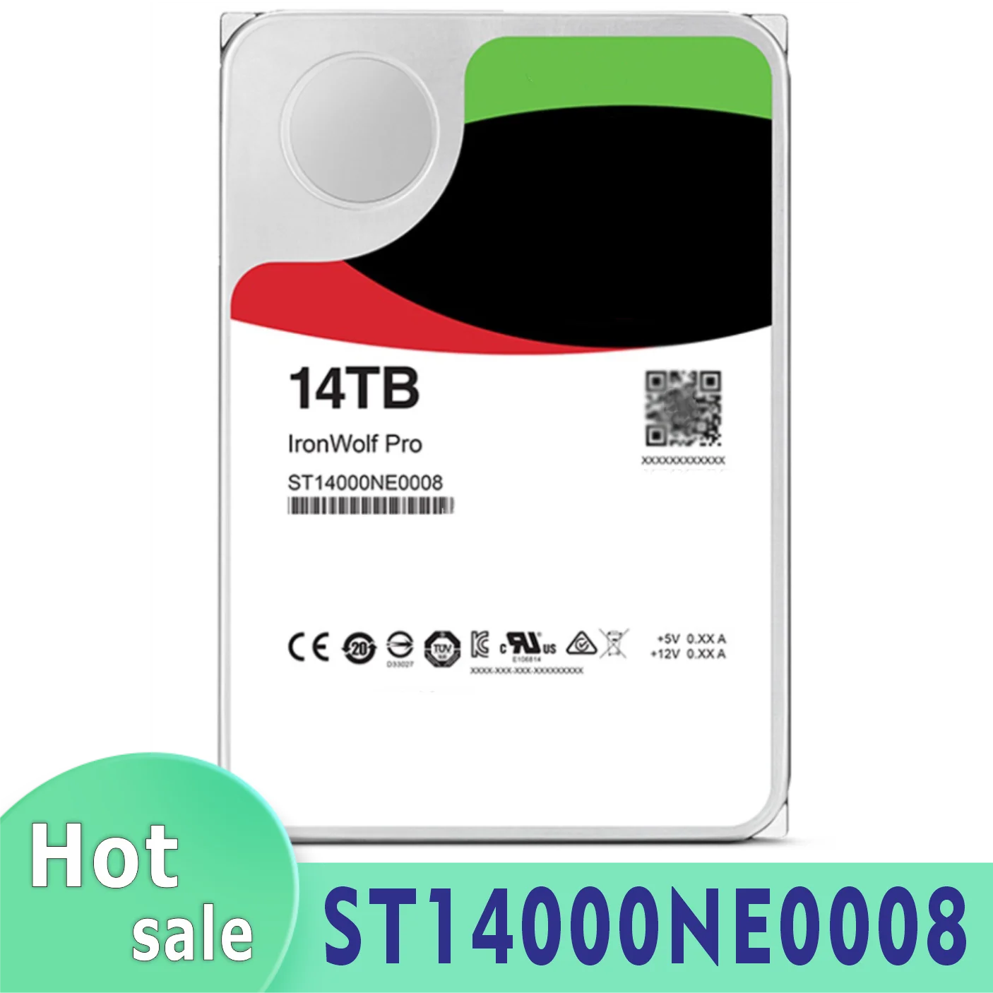 12TB network storage with built-in hard drive 3.5-inch SATA 7200 RPM ST12000VN0008 100% testing