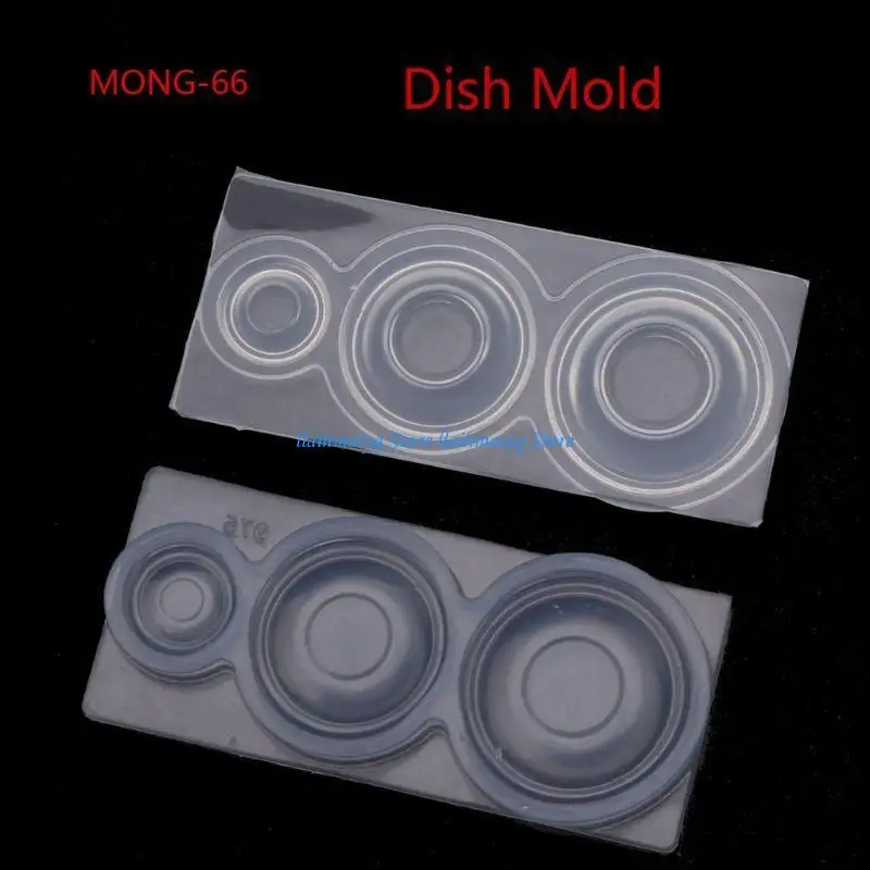 573B Mini Bread Mold Silicone Miniature Resin Epoxy Casting Mold Jewelry
