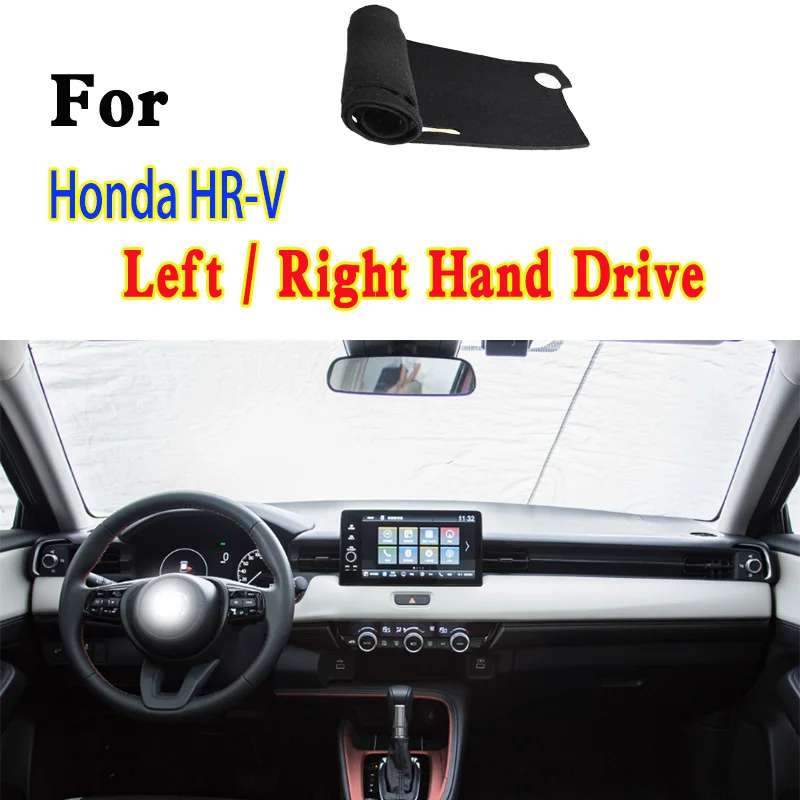 For Honda HR-V Vezel E:NS1 NP1 2022 2023 Car Dashboard Mat Accsesories Anti-reflective Anti-slip Anti-dirty Pad Instrument Panel