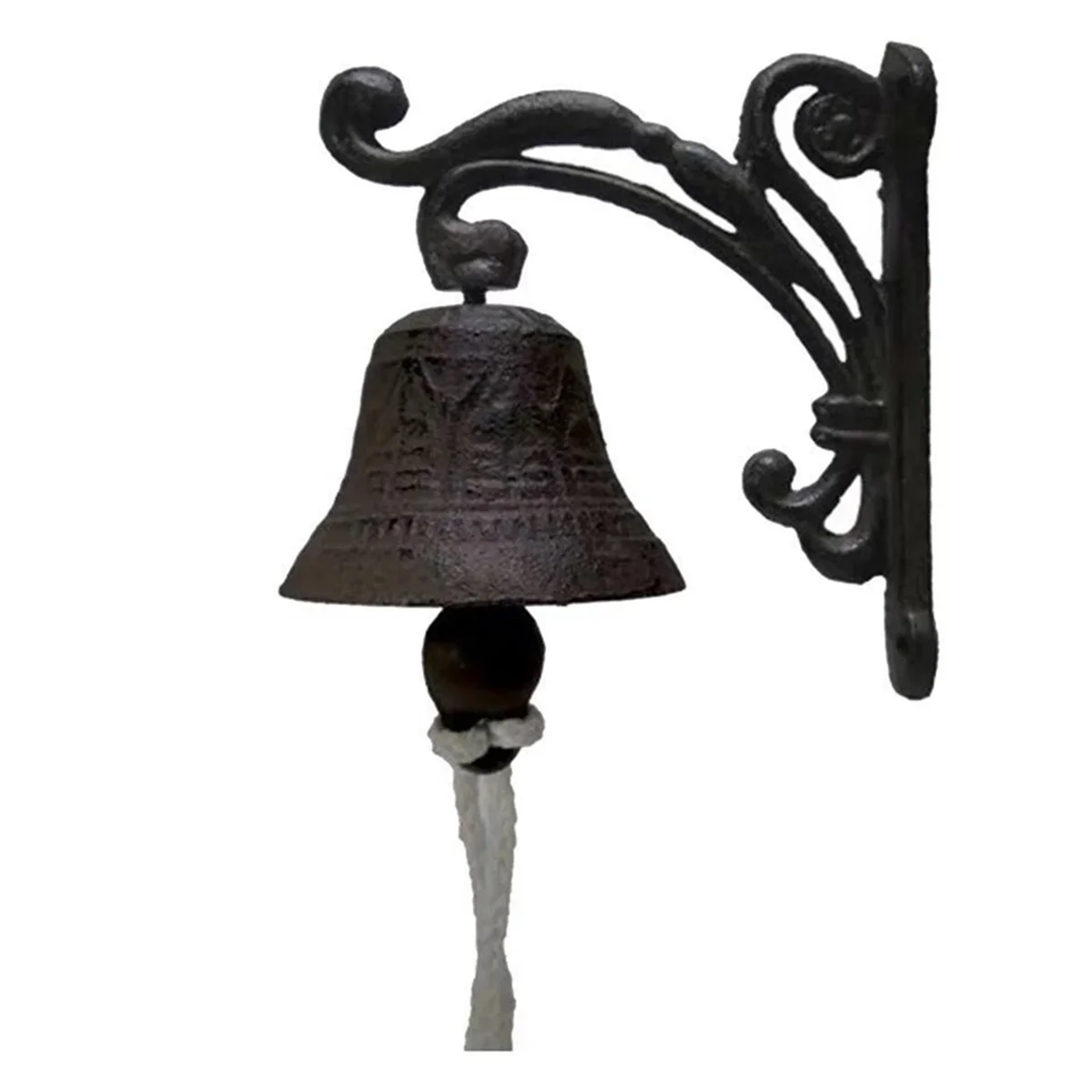 

Vintage Garden Antique Doorbell, Vintage Large Cast Iron Wall Mounted Metal Doorbell,Suitable for Farmhouse Decoration,C