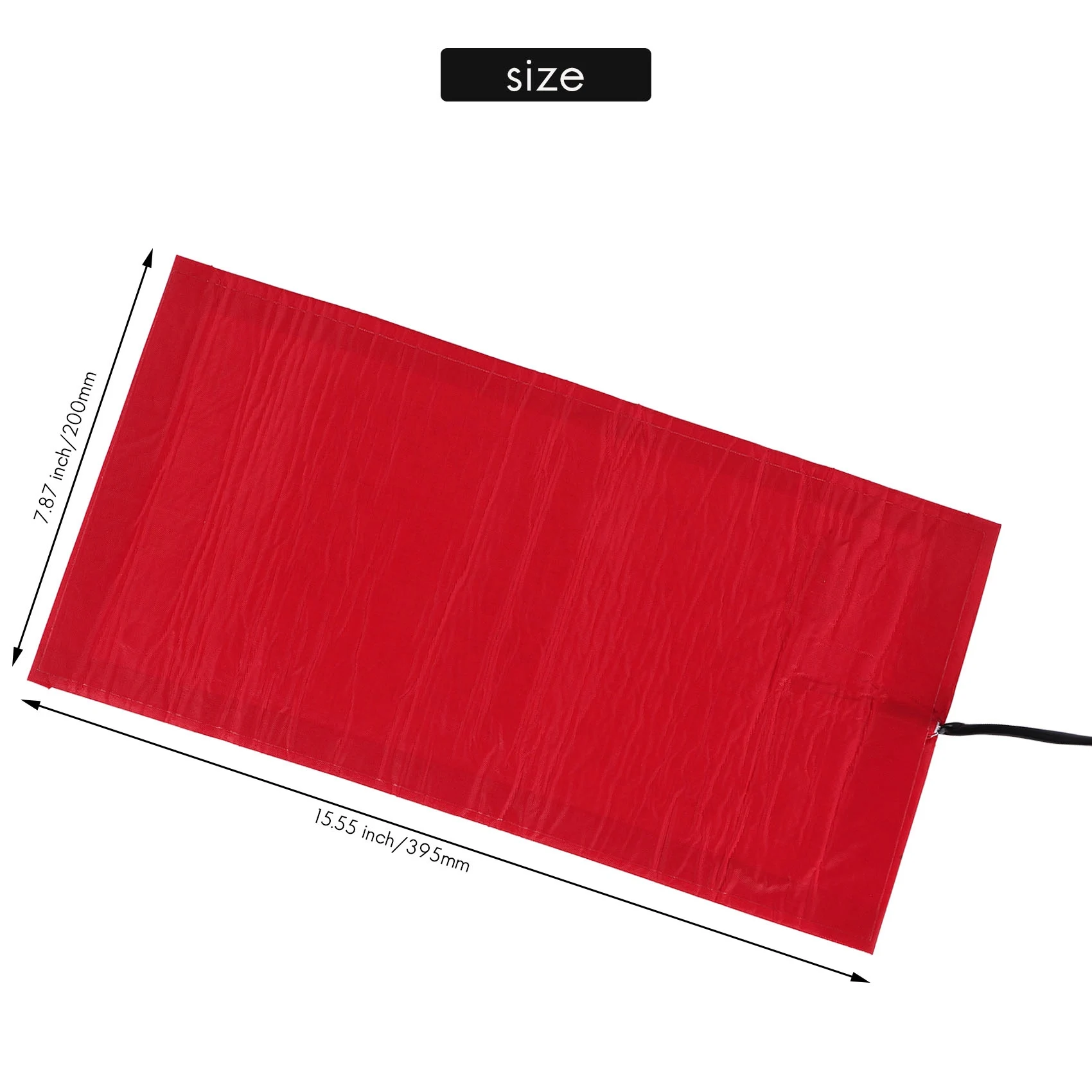 A67K-25W 12V Universal Motorcycle ATV Seat Heated Cushion Waterproof Pad Heating Pad Mat Winter Warmer