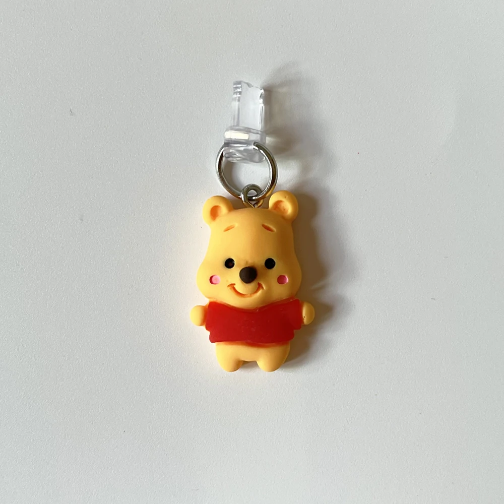 Mobile Phone Charging Port Dust Plug Decorative Cute Pendant For iPhone /Type-C /Android Anti Dust Plugs Cap