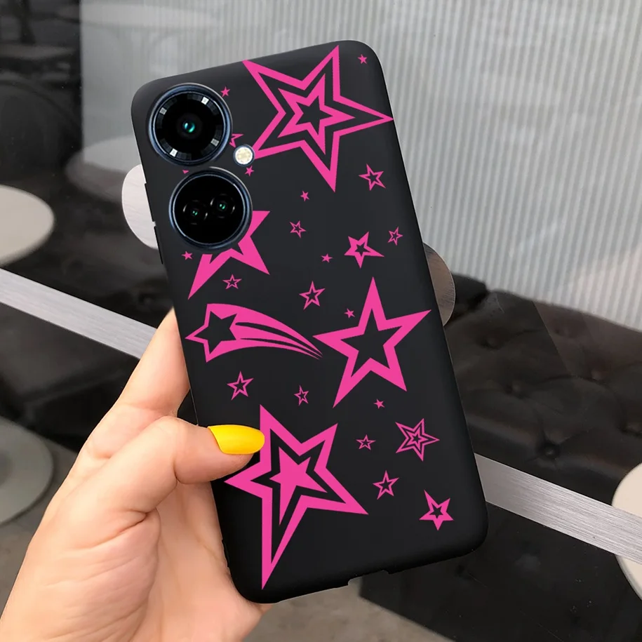 For Tecno Camon 19 Pro 5G Case Lovely Cartoon Patterns Cover Soft Silicone Funda For Tecno Camon 19 Neo Camon19 CI6n CH6i Bumper