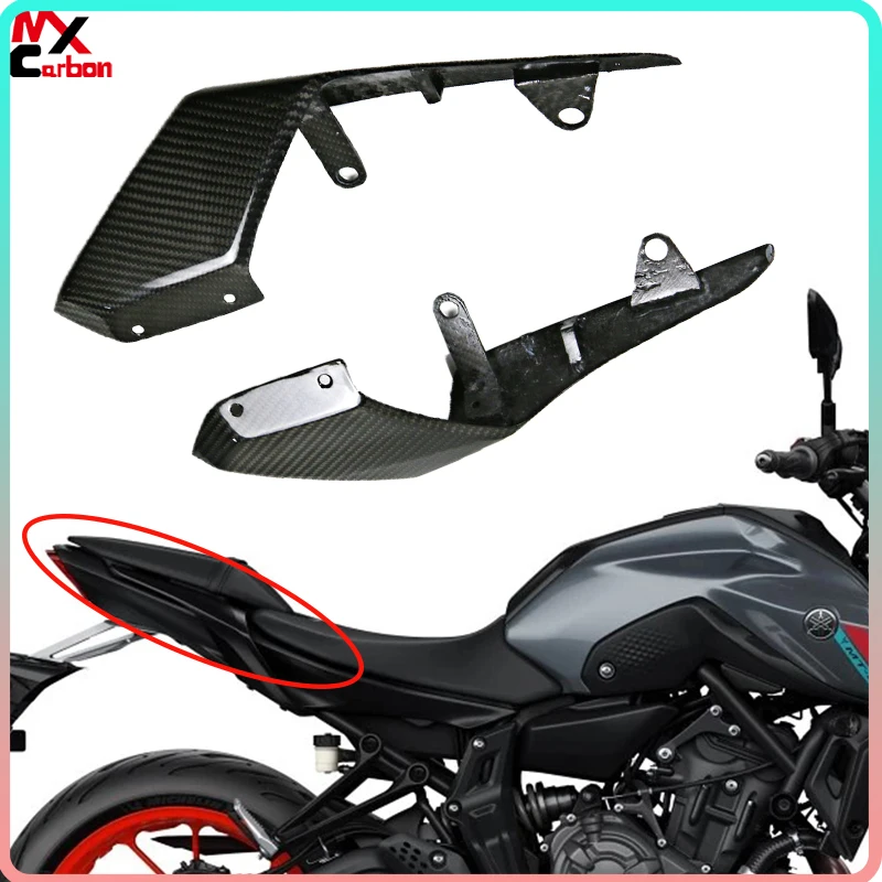 

Motorcycle Modification Accessories for Yamaha MT07 FZ-07 FZ07 2018 - 2022 100% Carbon Fiber LTailstock Side Panel