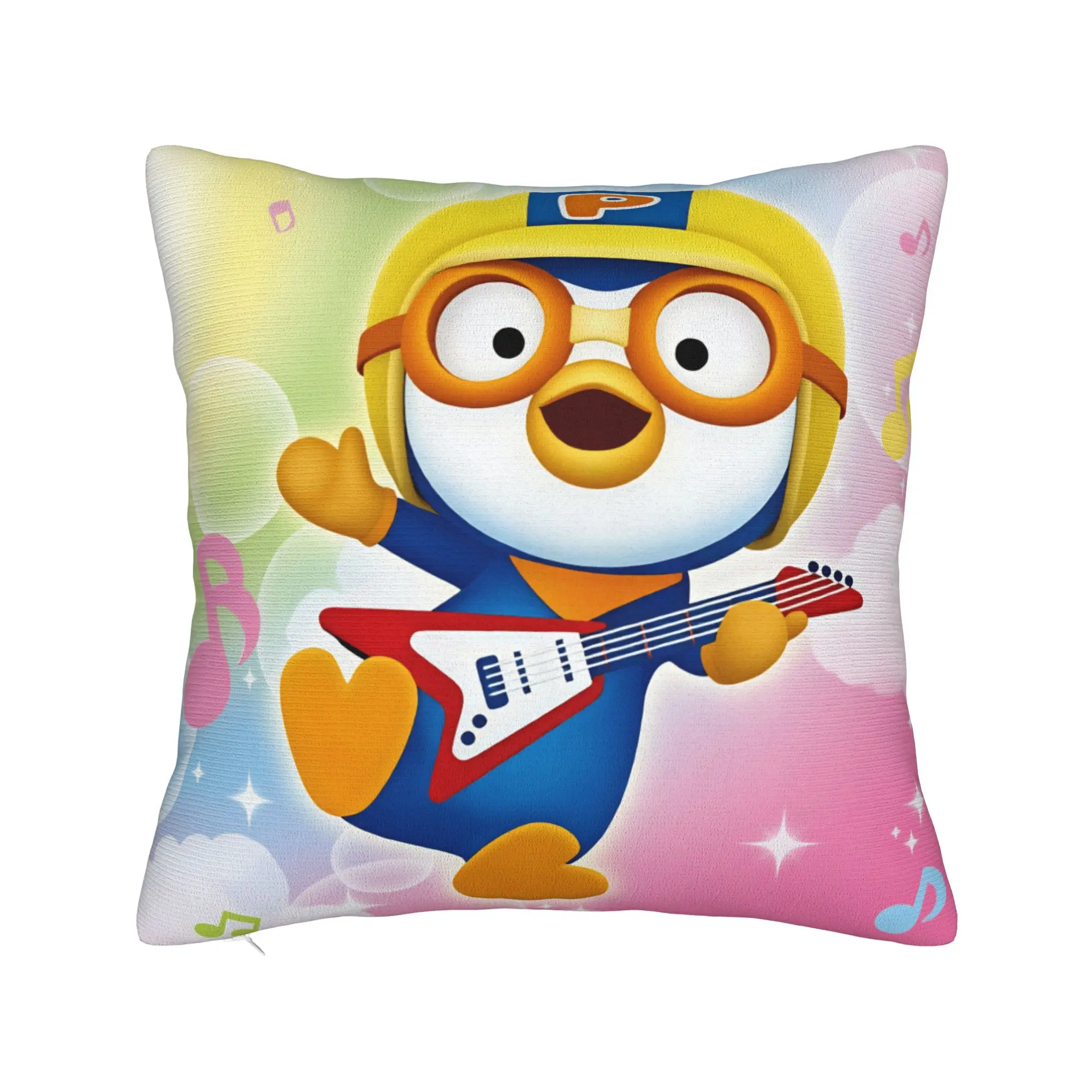 Cartoon P-PororoS Pillow Case  Soft Pillow Cover Morden Pillowcases For Office Car Home Decor
