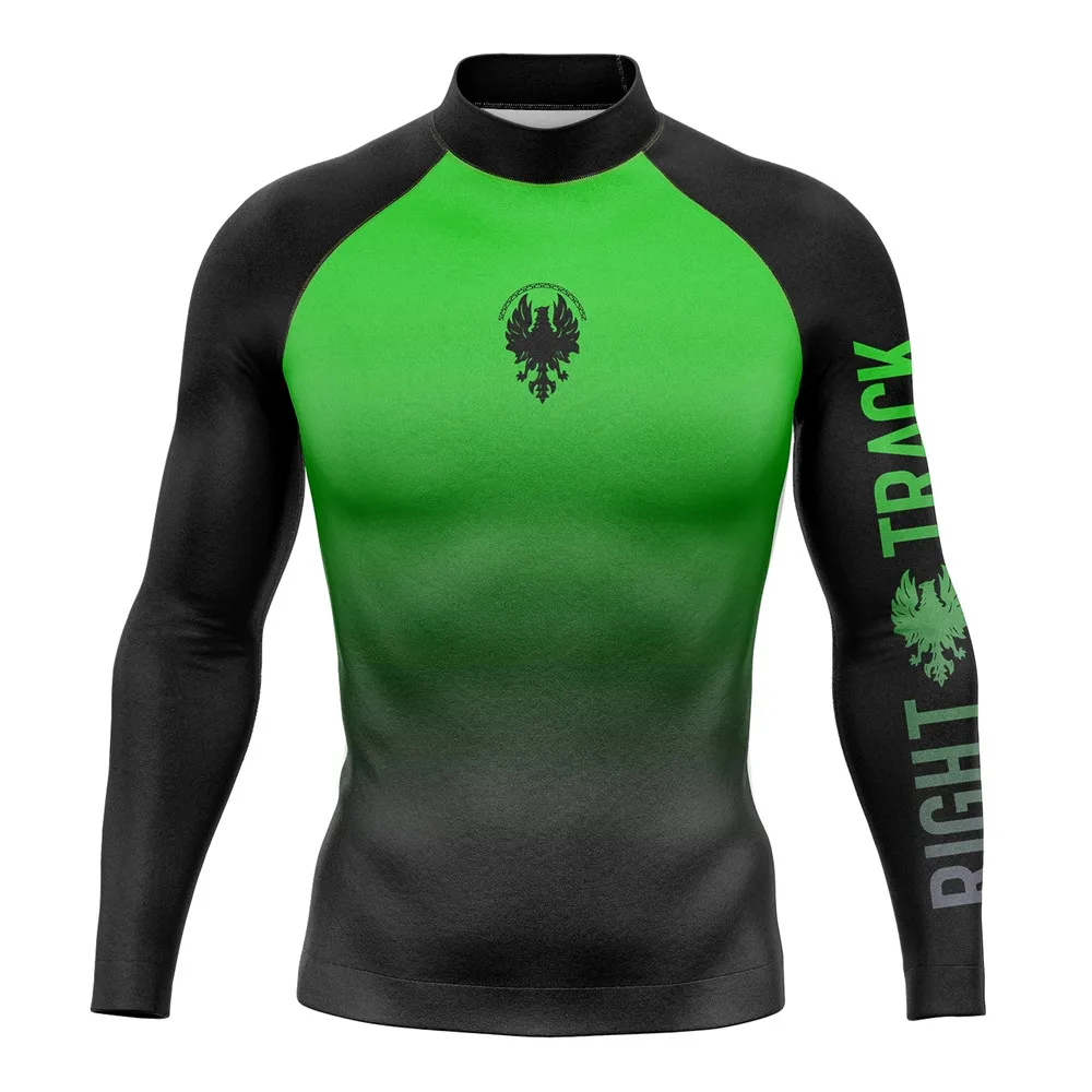 Men\'s Rash Guard Long Sleeve Shirts Surfing Clothes Swimsuit Rashguard Uv Protection Water Sport T-shirt Swimwear Diving Suit