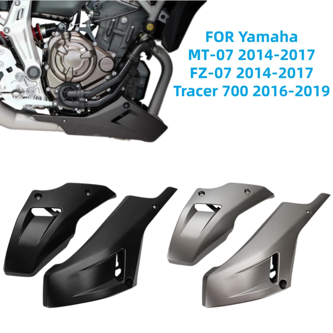 FOR Yamaha MT07 MT-07 FZ-07 Tracer 700 2014-2024 Motorcycle Belly Pan Engine Spoiler Lower Fairing Frame Panel Protector